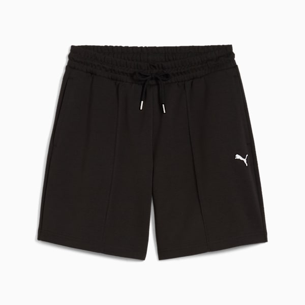 WARDROBE ESS Relaxed Long Line 8" Shorts Women, PUMA Black, extralarge